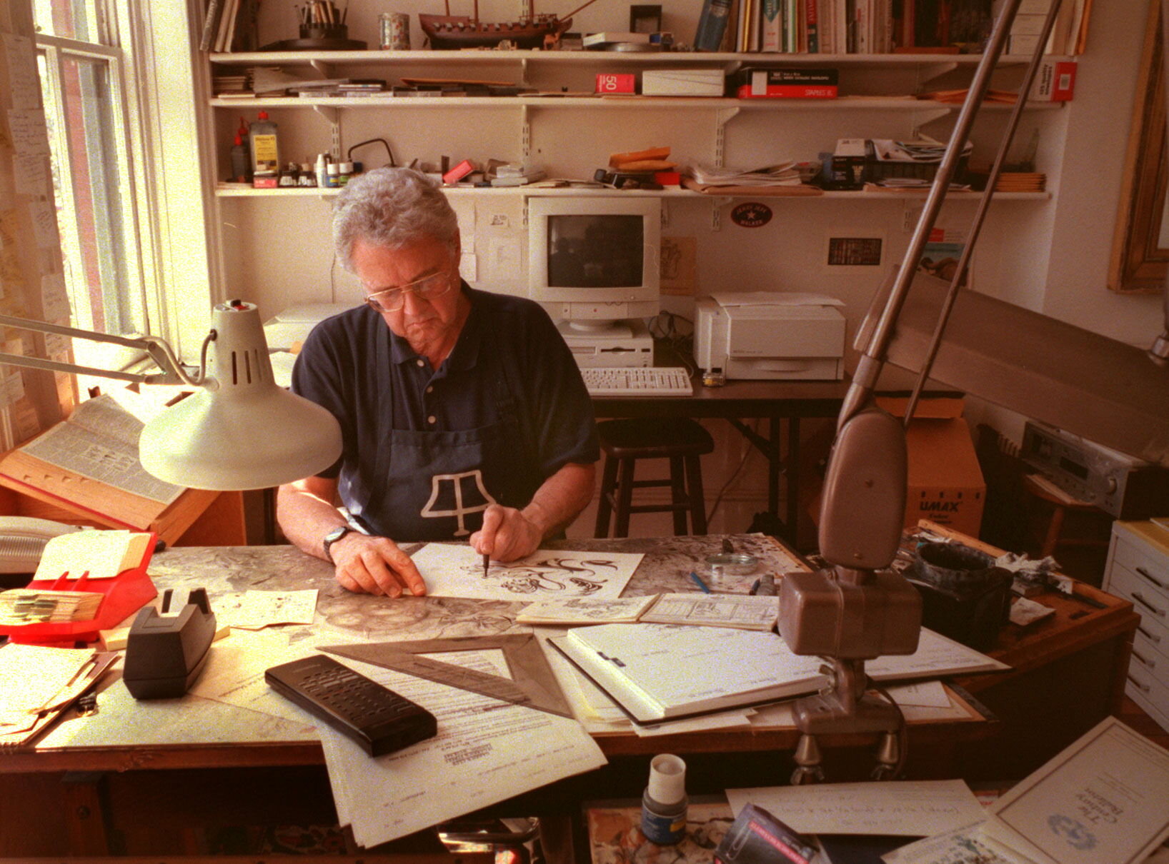Pat Oliphant, Cartoonist Who Skewered the Powerful, Dies at 90