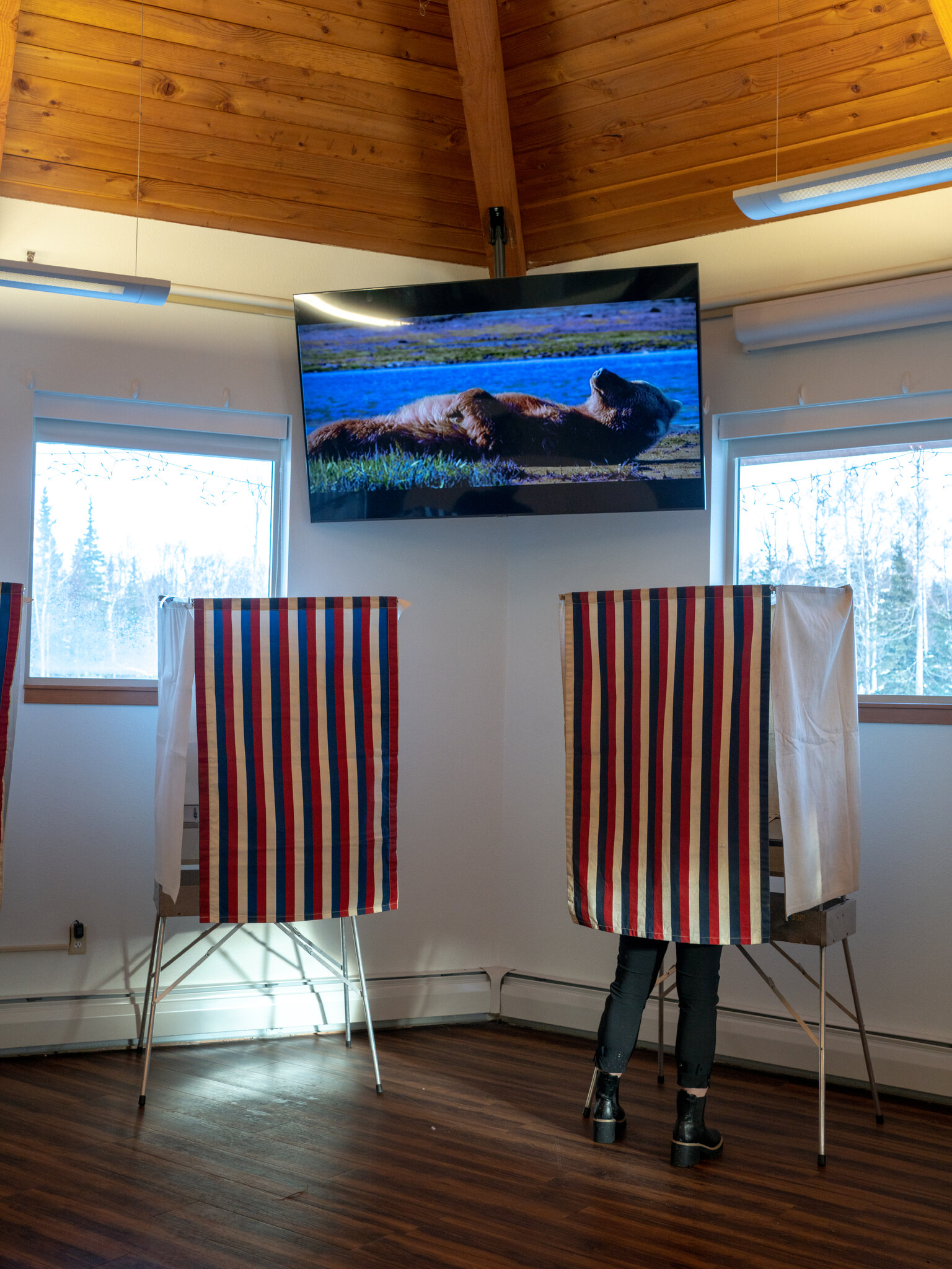 One deeply red state, Alaska, may have the most at stake in a mail-in ballots case.