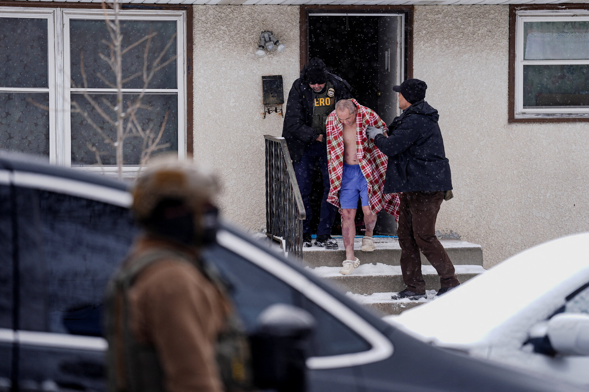 ICE Arrest of Man in His Underwear on Frigid Day Prompts Investigation