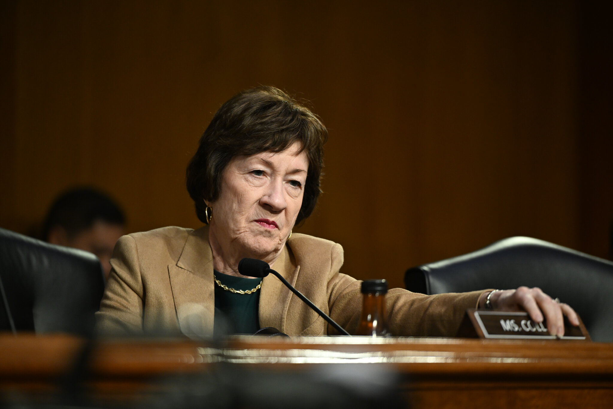 Susan Collins Says She Has Long Had a Benign Tremor