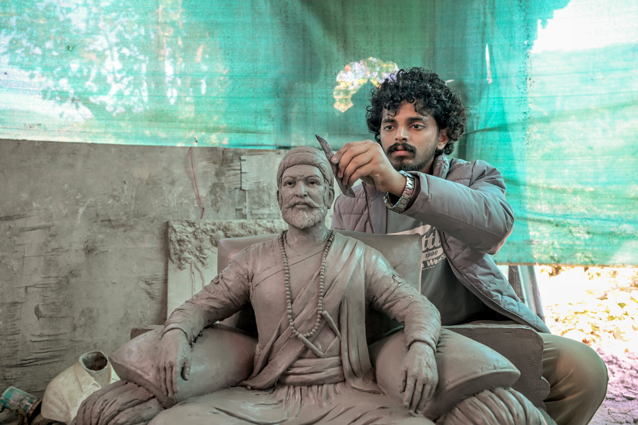 The Sculptor Riding India’s Shivaji Craze