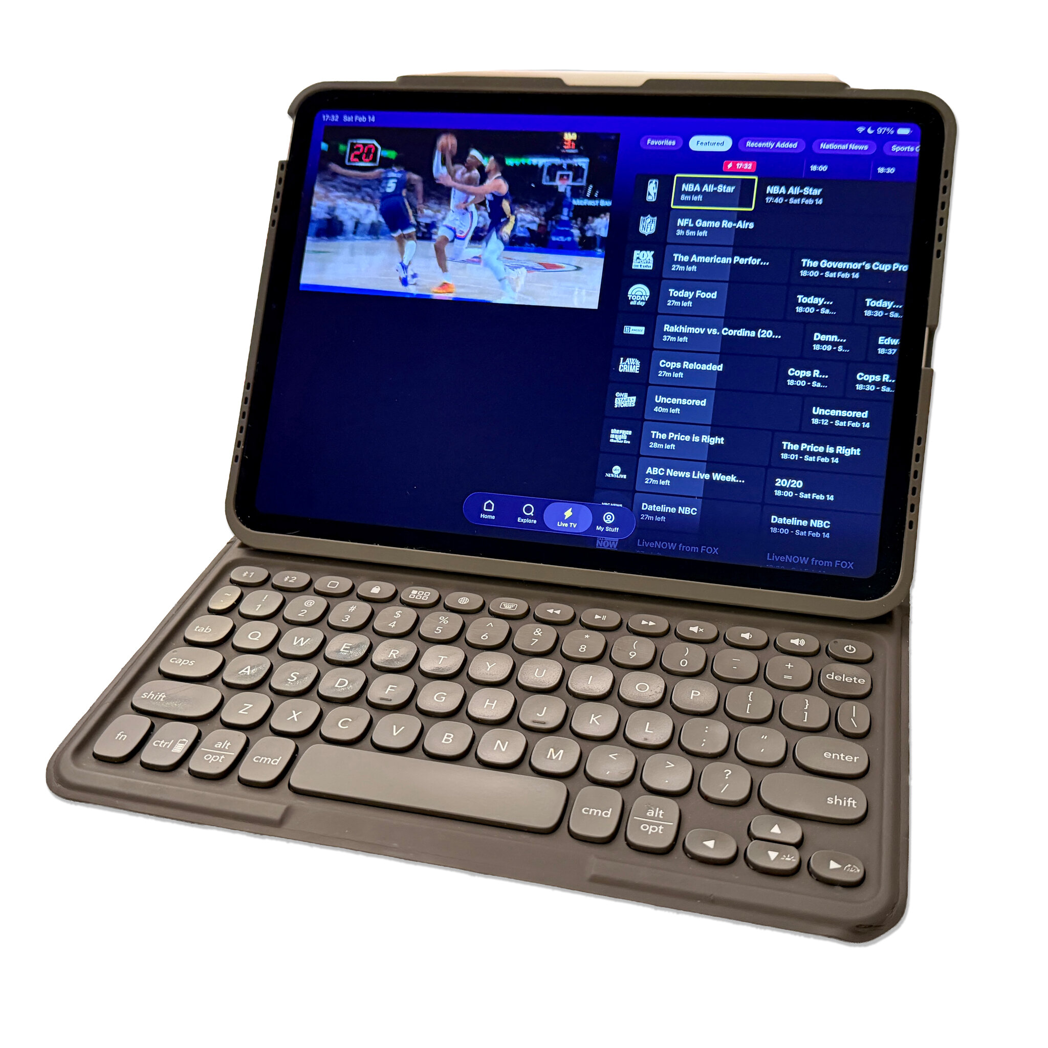 How to Watch Free Live Television on Your Phone or Tablet