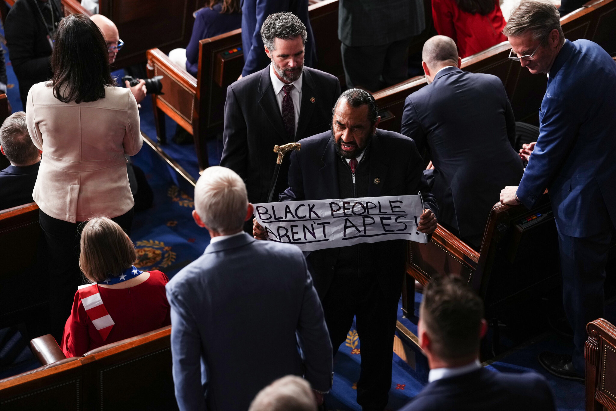 Al Green Once Again Disrupts Trump’s Speech After Protest