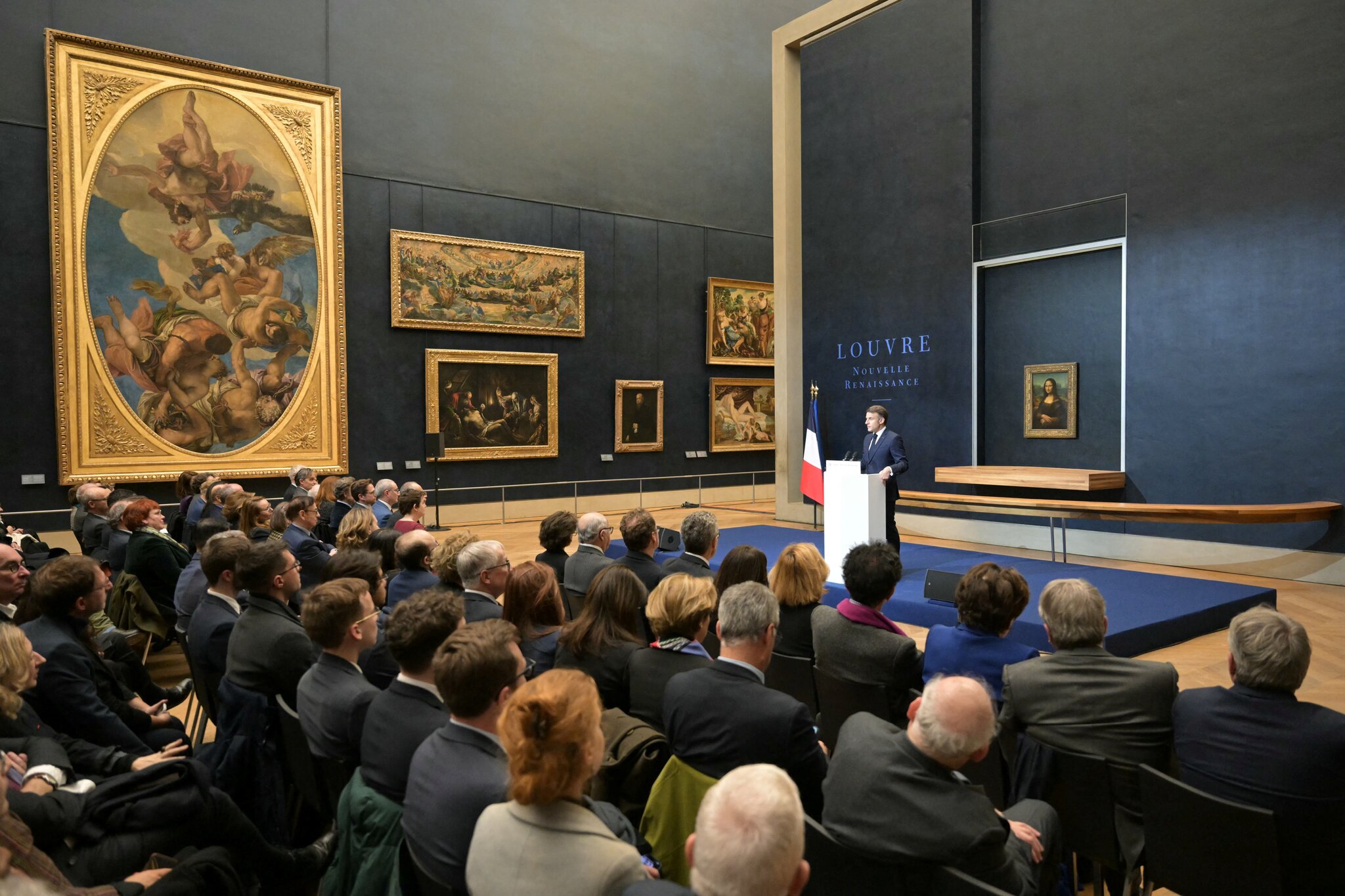 Behind the Chaos at the Louvre, a French Leader’s Legacy Hangs in the Balance
