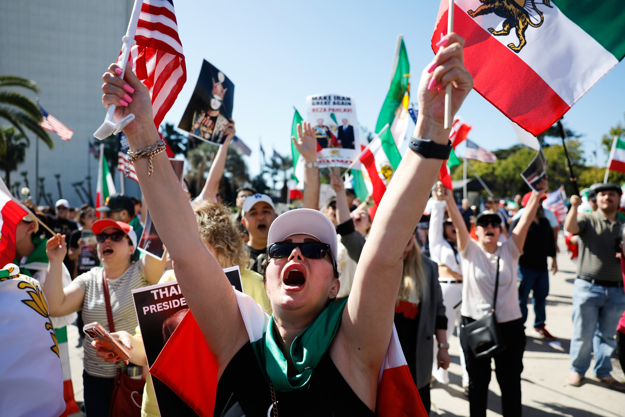 Iranian Americans in L.A. Find Hope in U.S.-Israeli Strikes on Iran