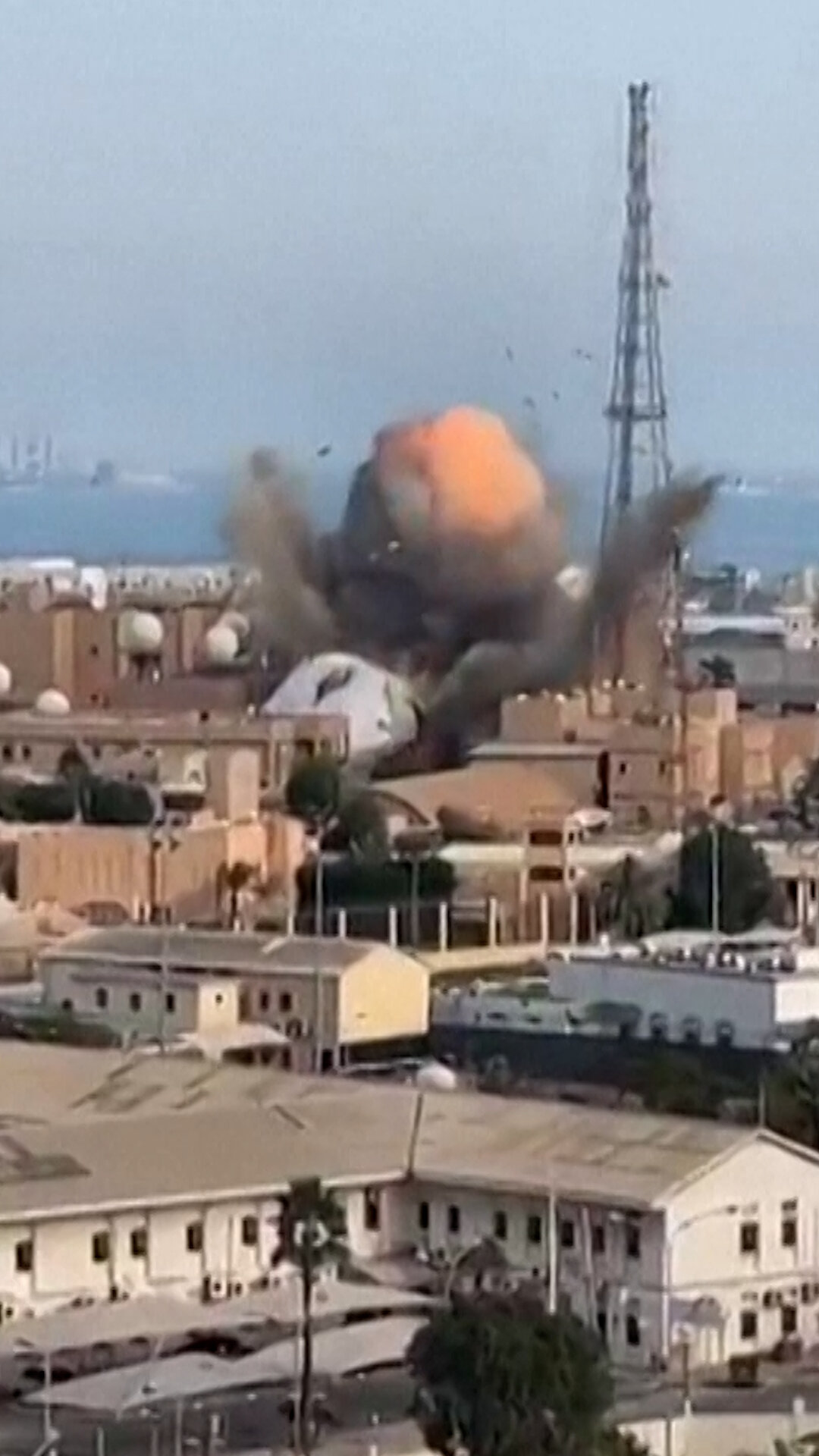 Iran Strikes U.S. Military Communication Infrastructure in Mideast