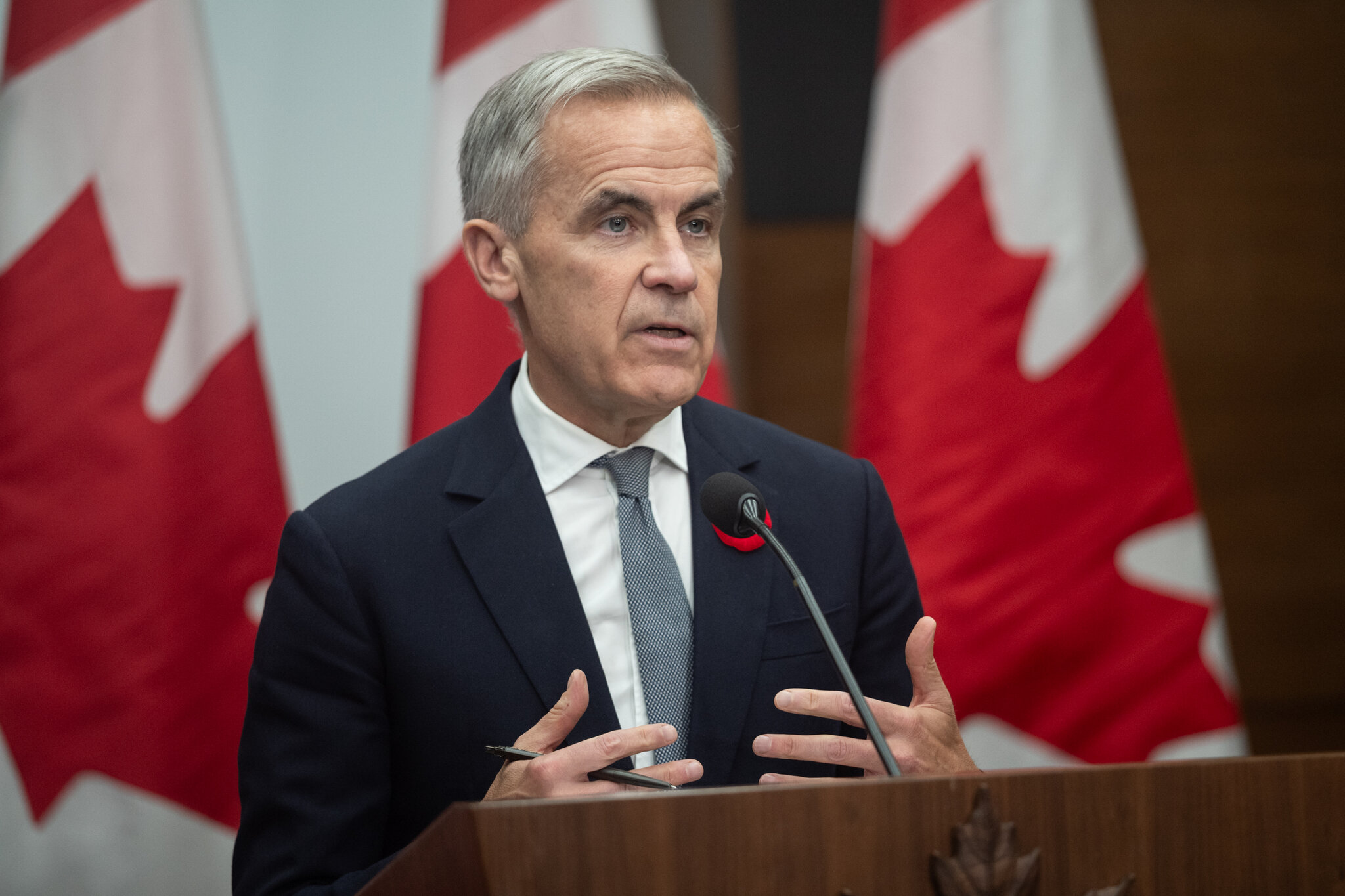 Carney Says That Canada’s Support for Airstrikes Came ‘With Regret’