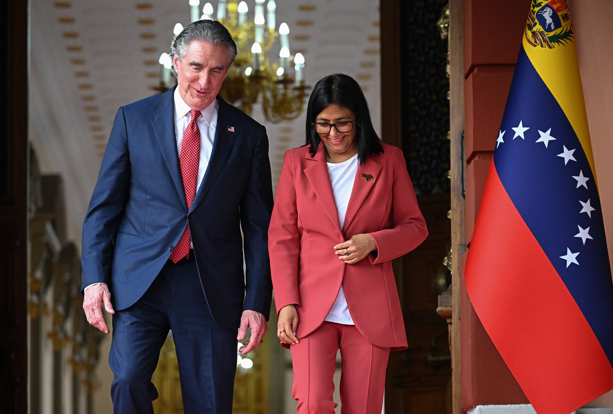 Not Just Oil: In Venezuela, U.S. Interior Secretary Pushes for Mining Access