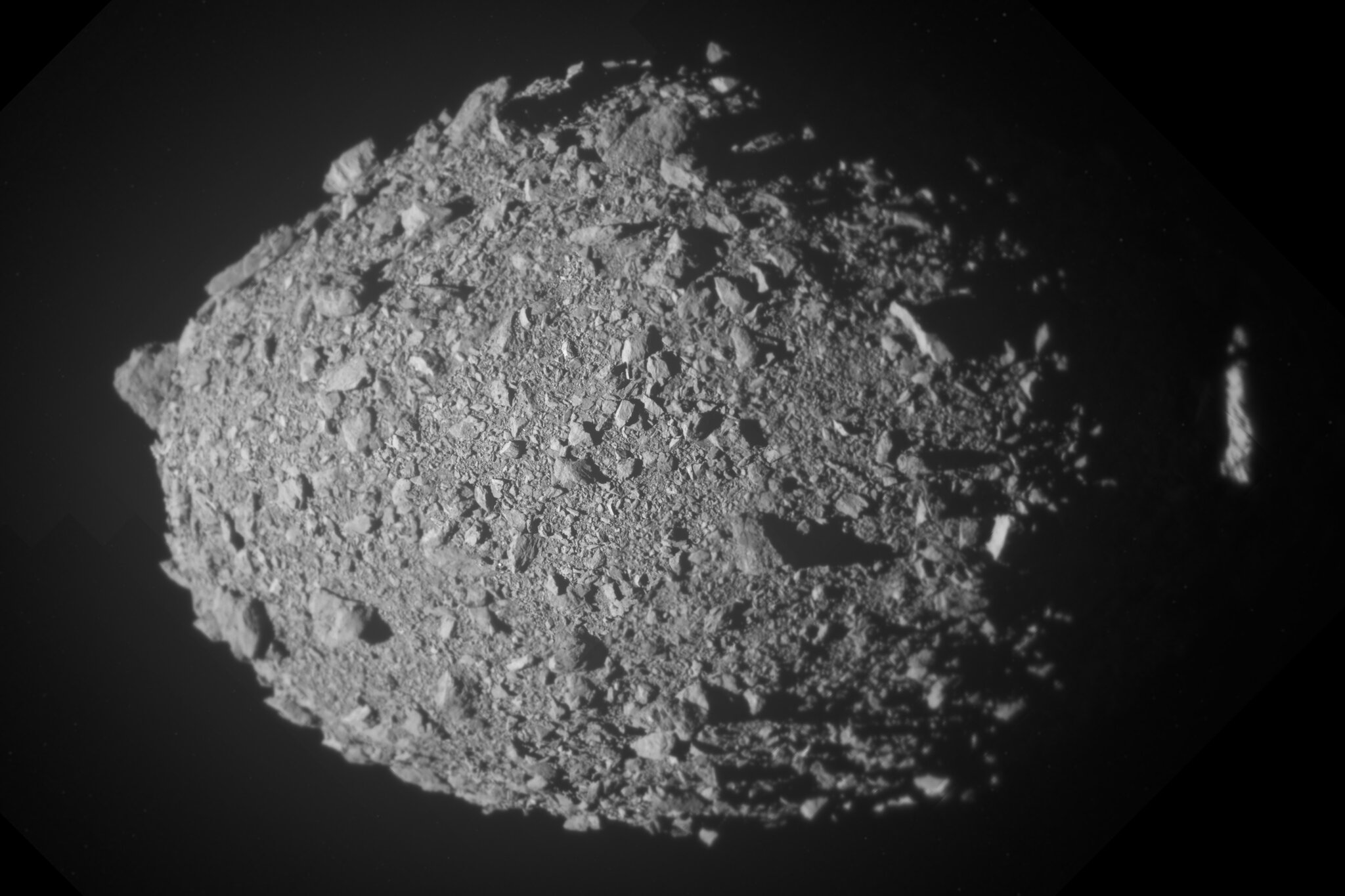 Asteroid-Smashing NASA Mission Sped Up Space Rocks’ Journey Around the Sun