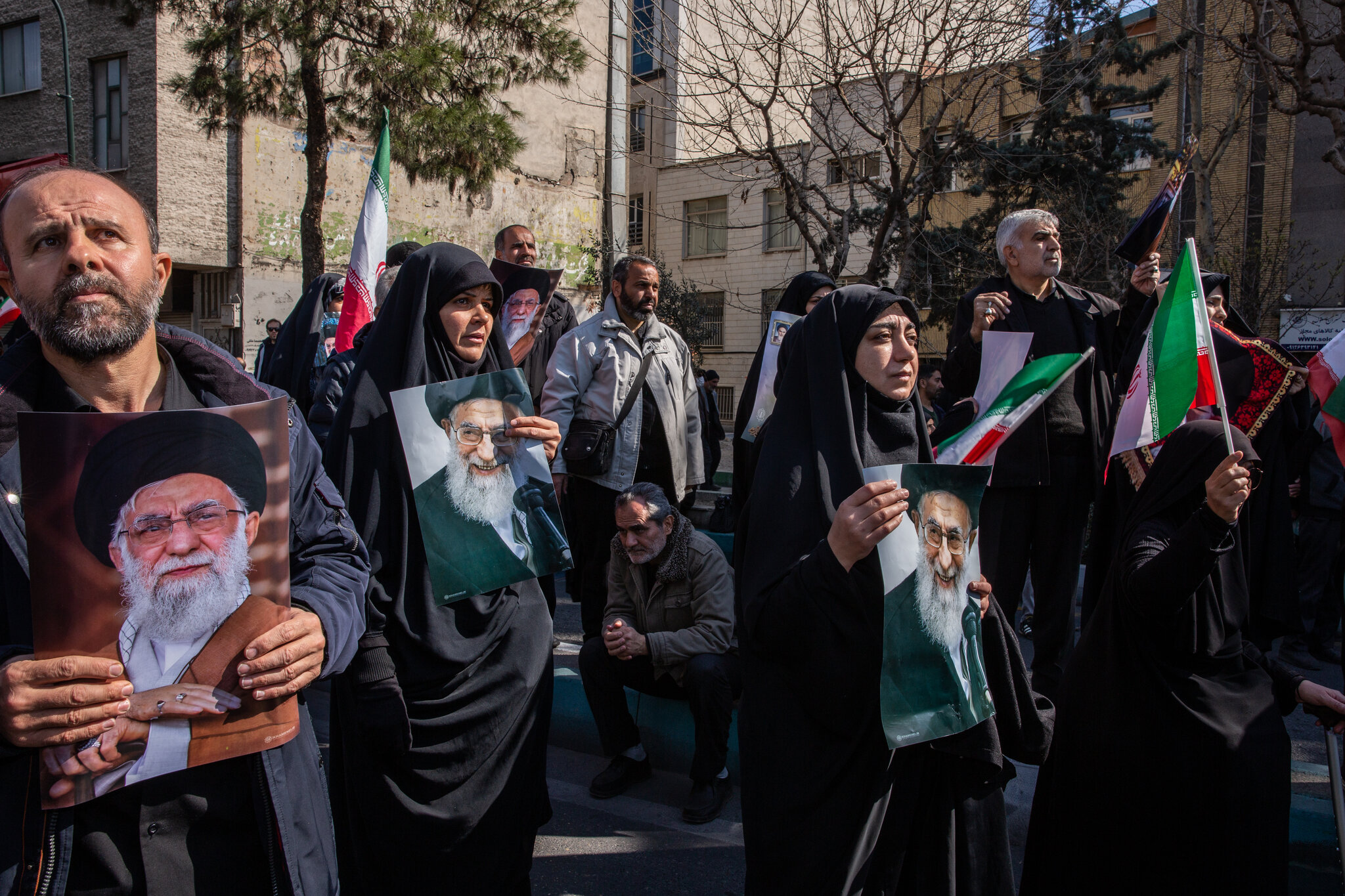 A U.S. intelligence assessment in February found that an attack on Iran was unlikely to result in regime change.