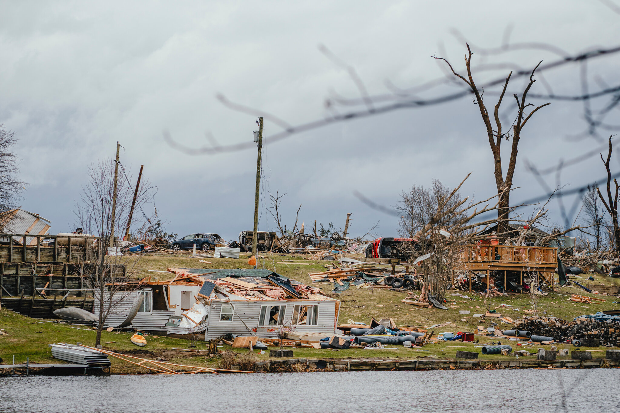 Communities Survey Devastation After Tornadoes in Michigan and Oklahoma