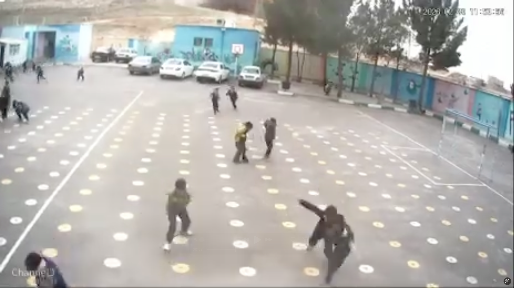 Video Captures Apparent Strike Near Boys’ School in Iran