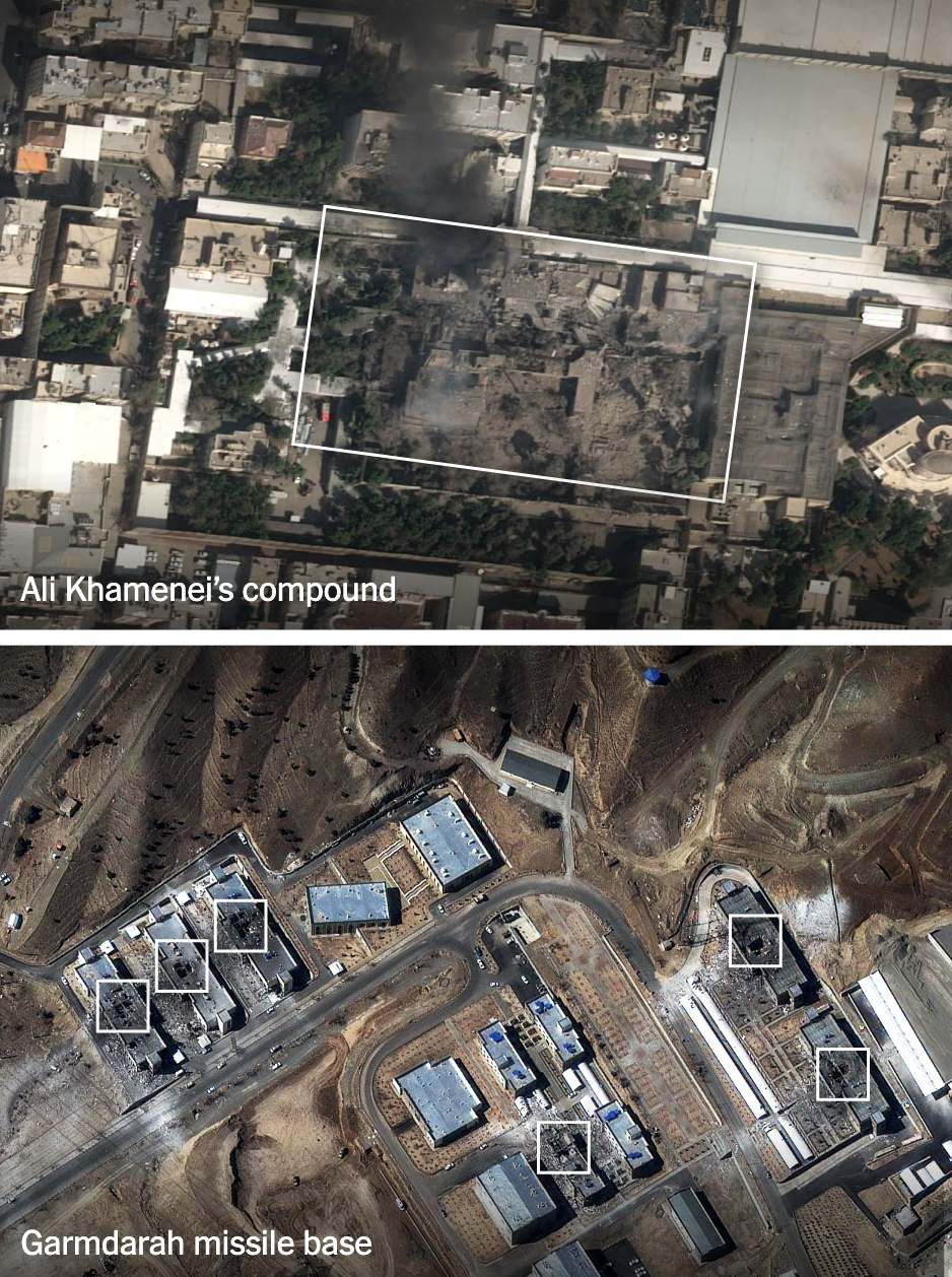 How The Times Uses Graphics and Maps to Track the Mideast Conflict