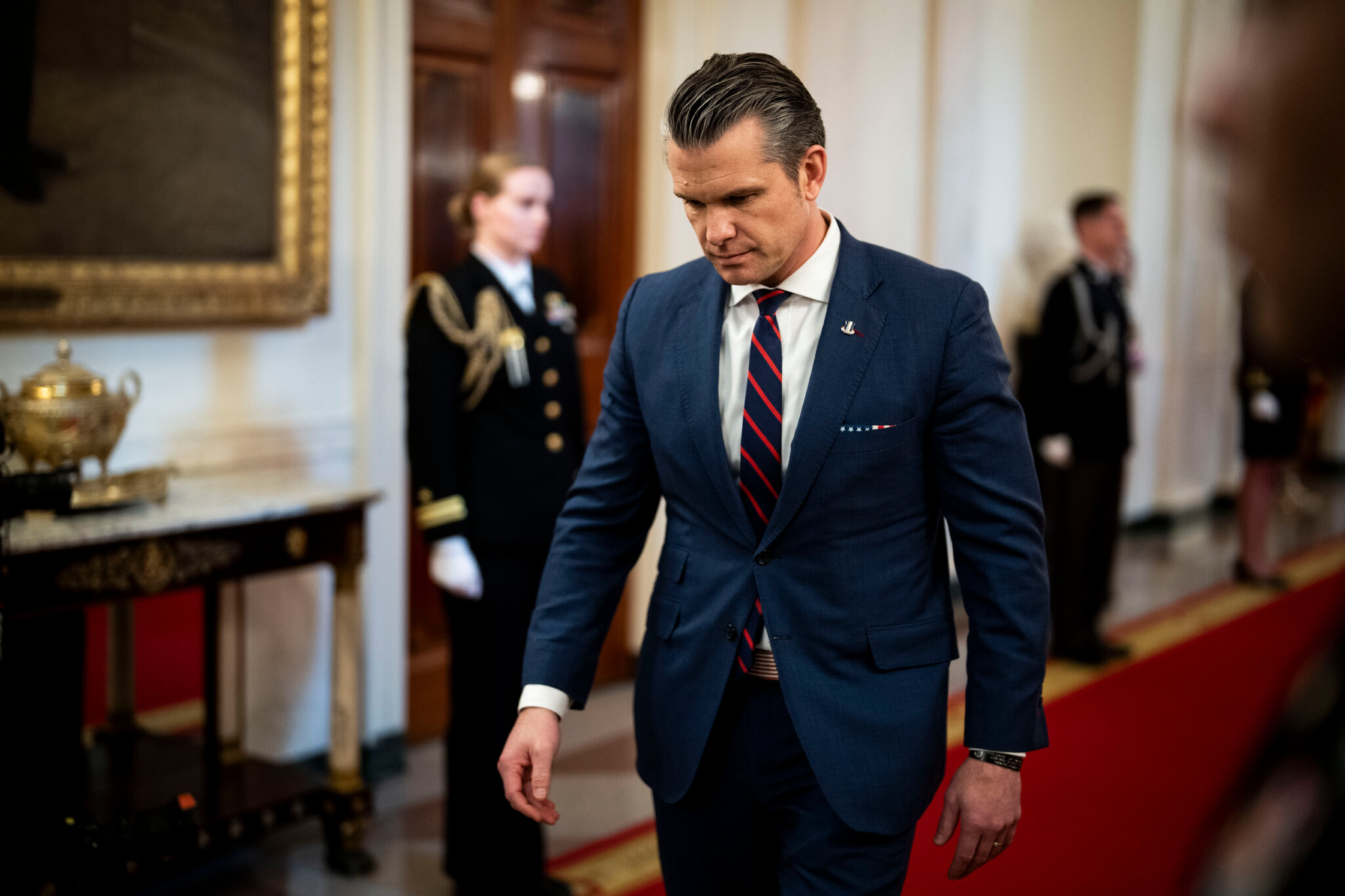 Hegseth says an officer has been appointed to investigate deadly strike on Iranian school.