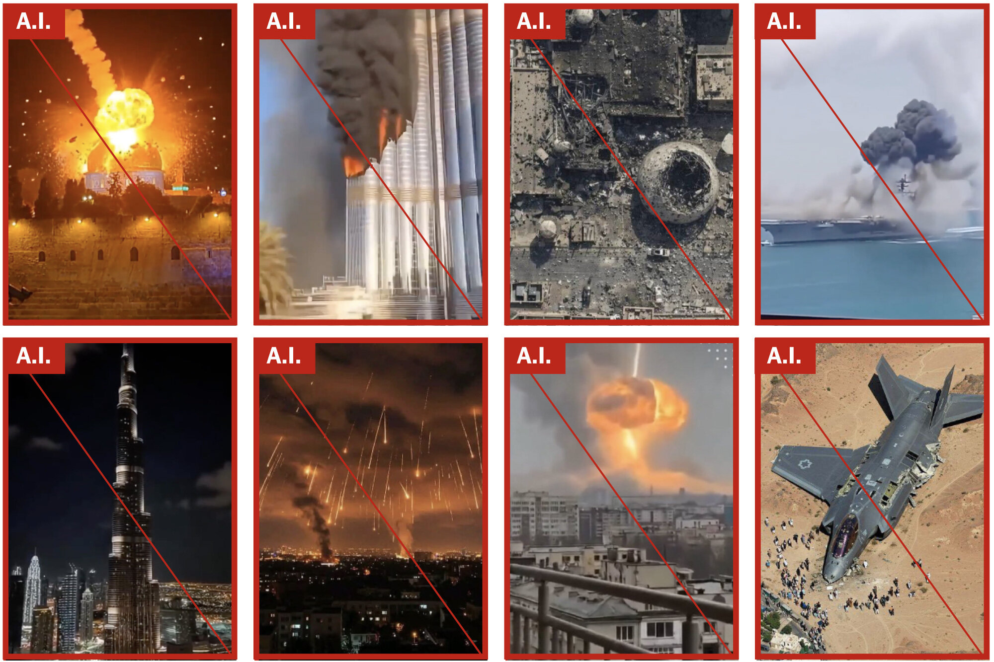 Cascade of A.I. Fakes About War With Iran Causes Chaos Online