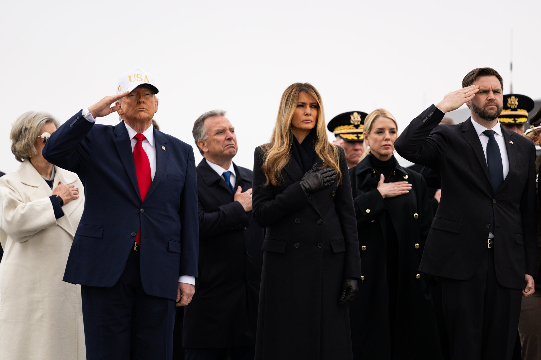 Fund-raising Email Features Trump at Ritual for Soldiers Killed in Iran War