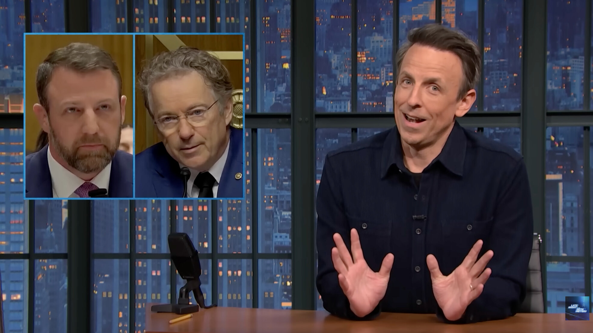 Late Night Tells the Tale of the Dueling Senators
