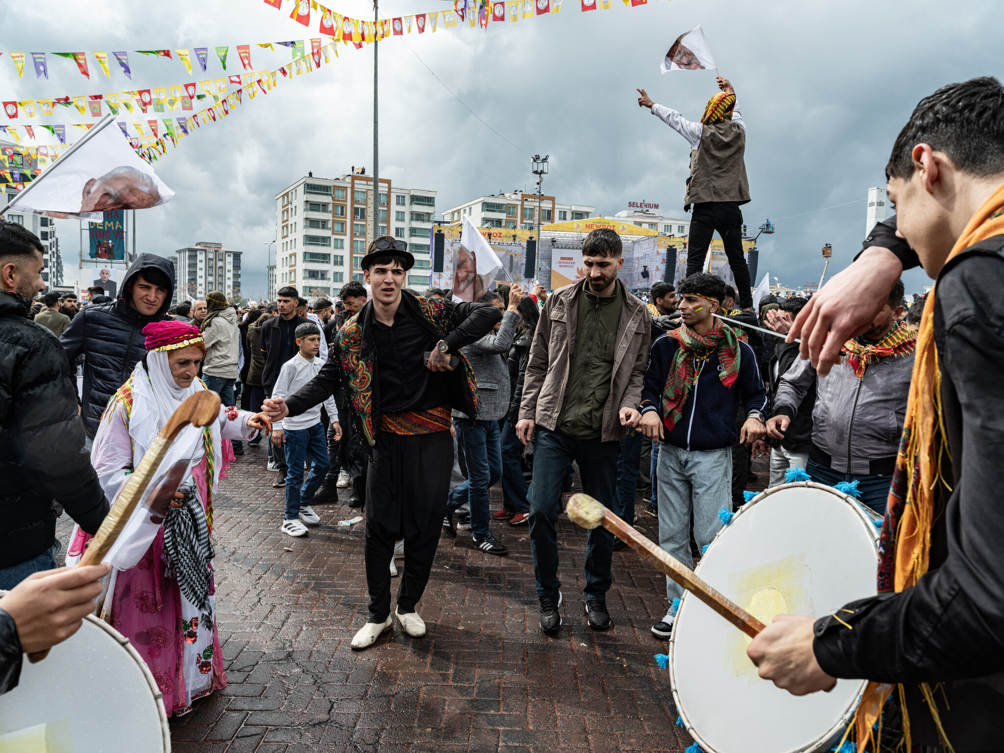 With Fire and Song, Kurds in Turkey Hail the Start of Spring