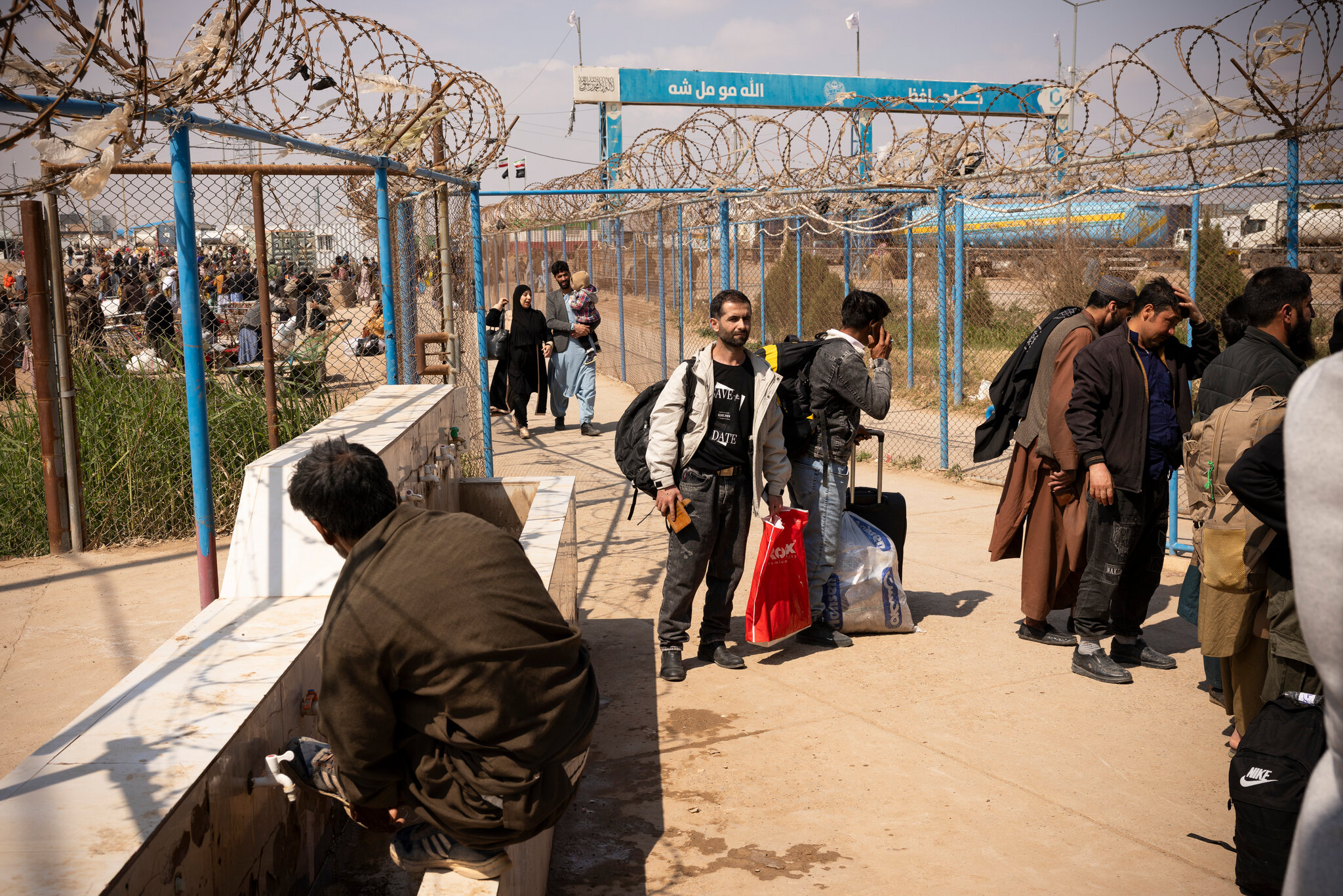 Caught Between Two Conflicts, Afghans Flee Iran