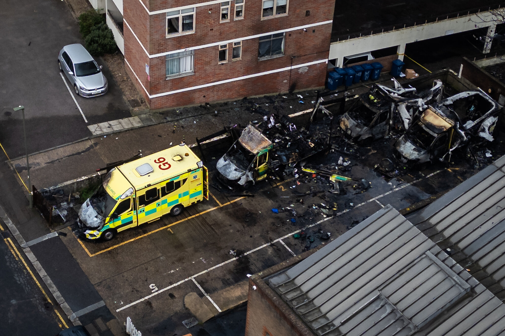 Arson Hits Ambulances of Jewish Volunteer Service in London, Police Say