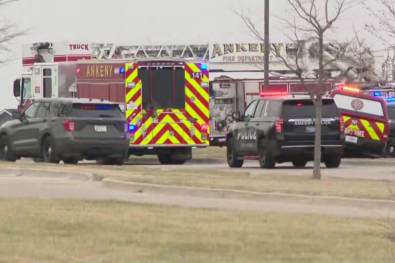 Driver Hops Curb Outside Iowa School, Injuring 9 Students