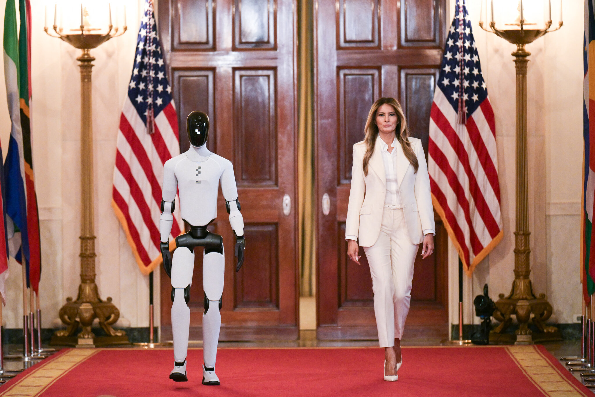 Melania and the Robot