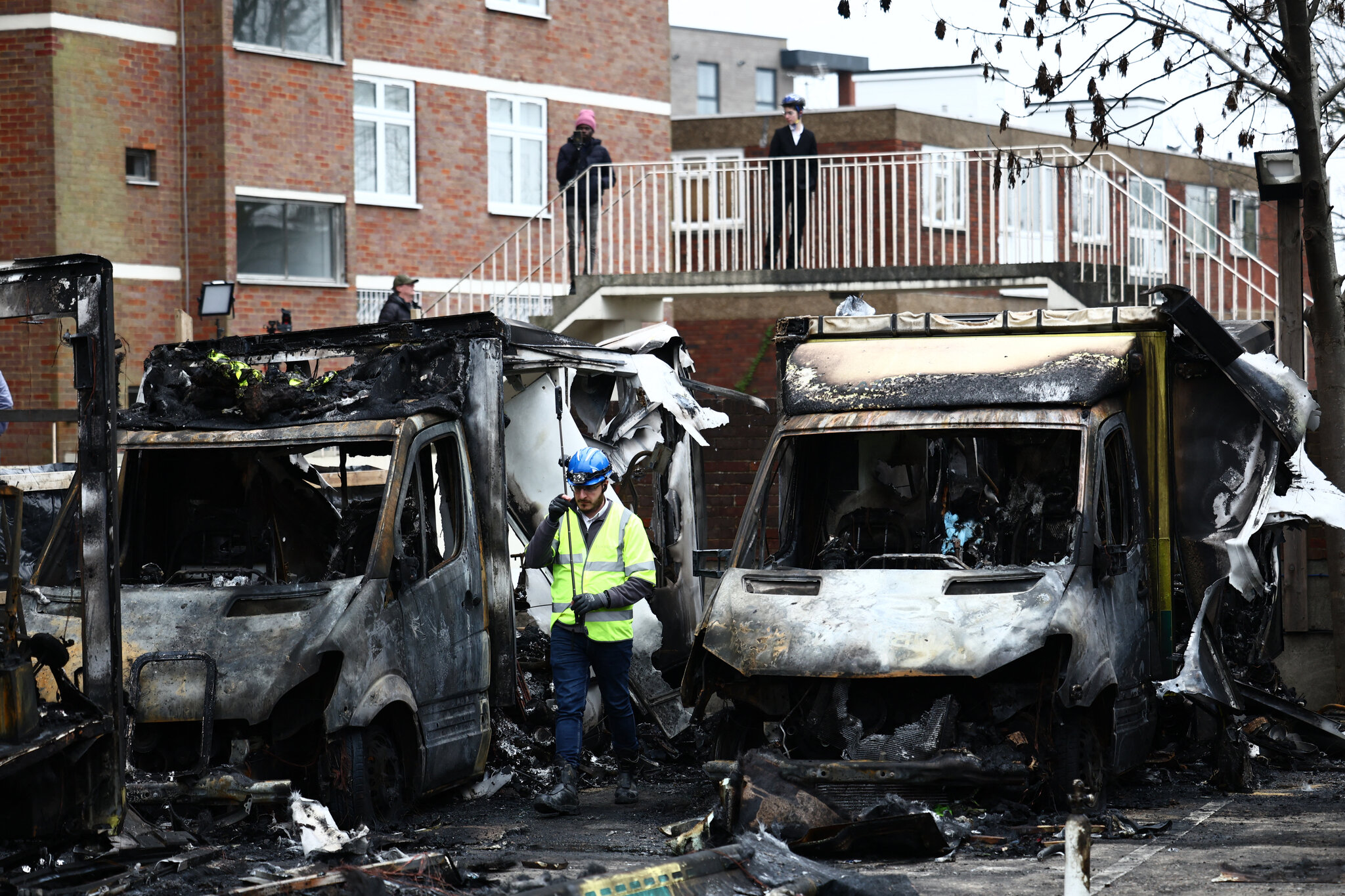 Two Men Arrested in Attack on Jewish Charity Ambulances in London