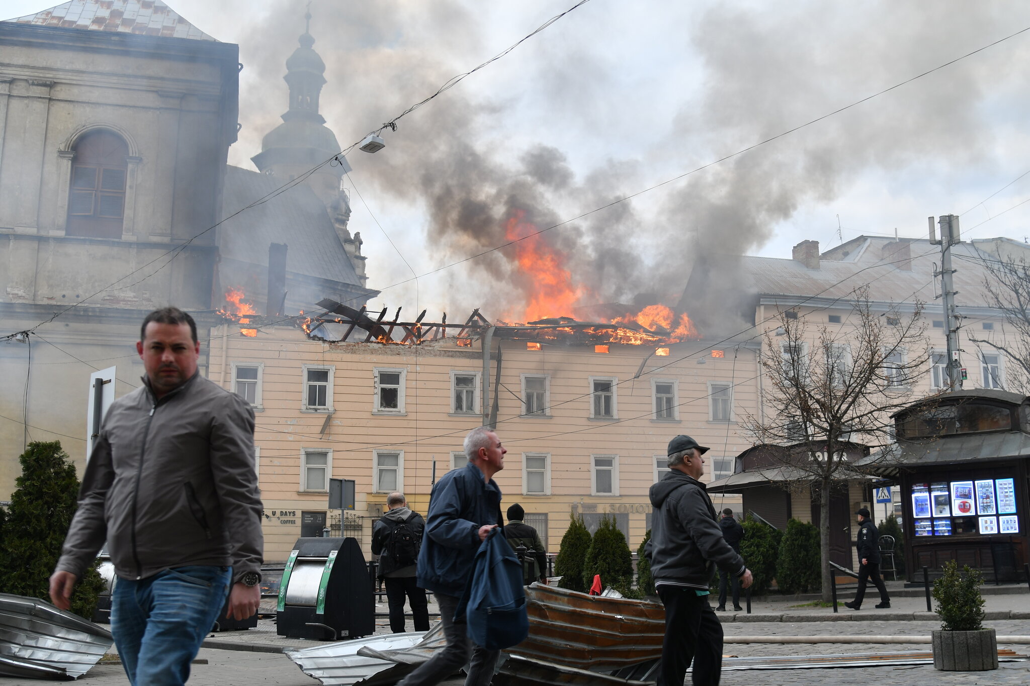 With Over 550 Drones, Russia Unleashes Daytime Attack on Ukraine