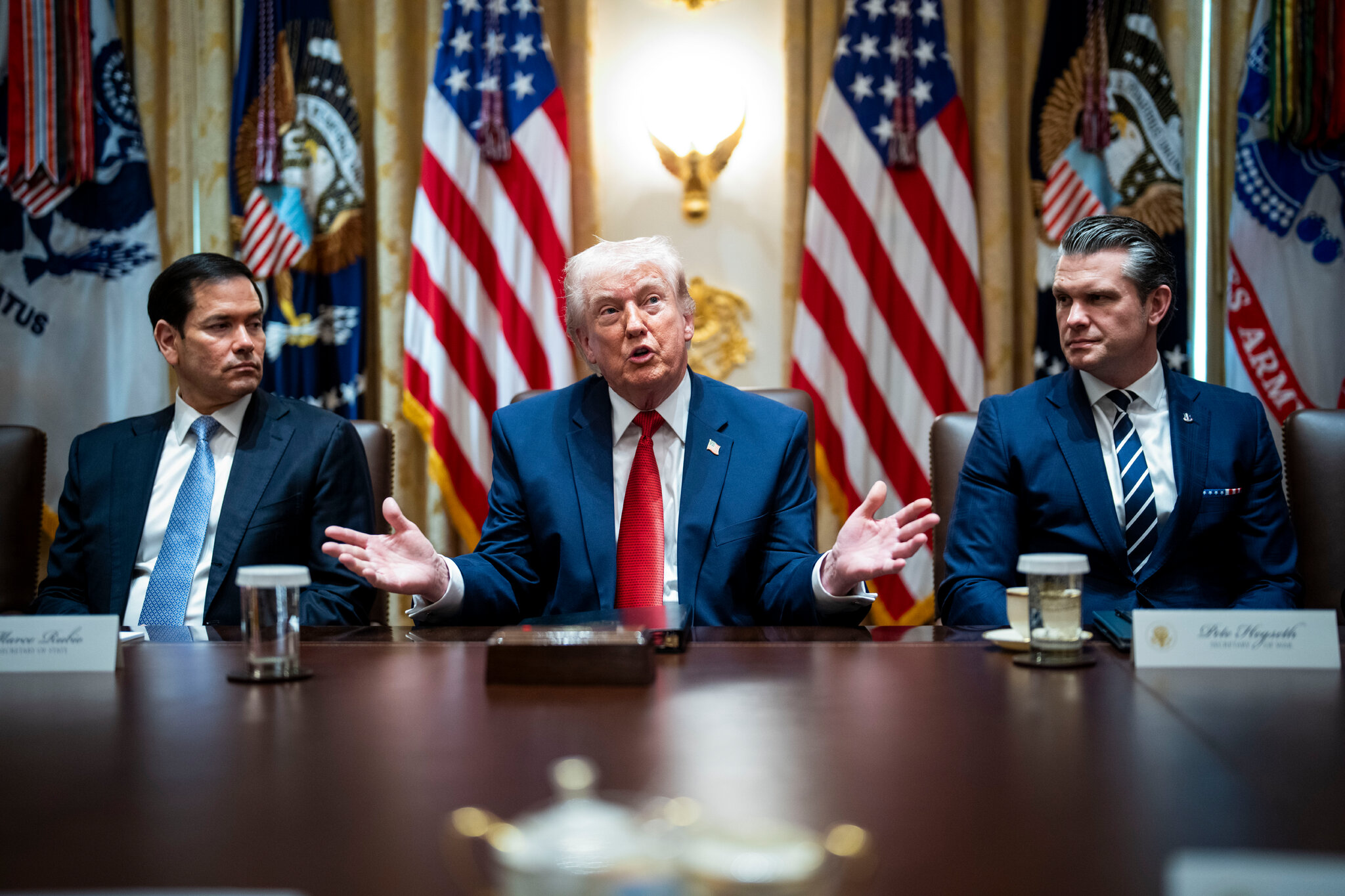 ‘Because I’m President’: Trump Defends His Use of Mail Voting