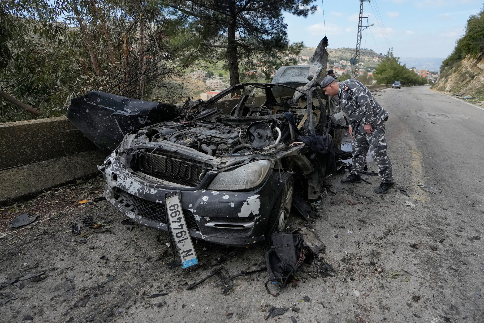 Israeli Strike Kills 3 Journalists in Southern Lebanon, Officials Say