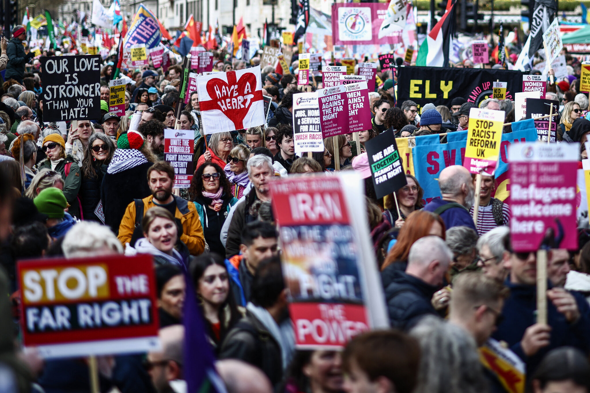 ‘No Kings’ Protests Span the World, in Places Big and Small