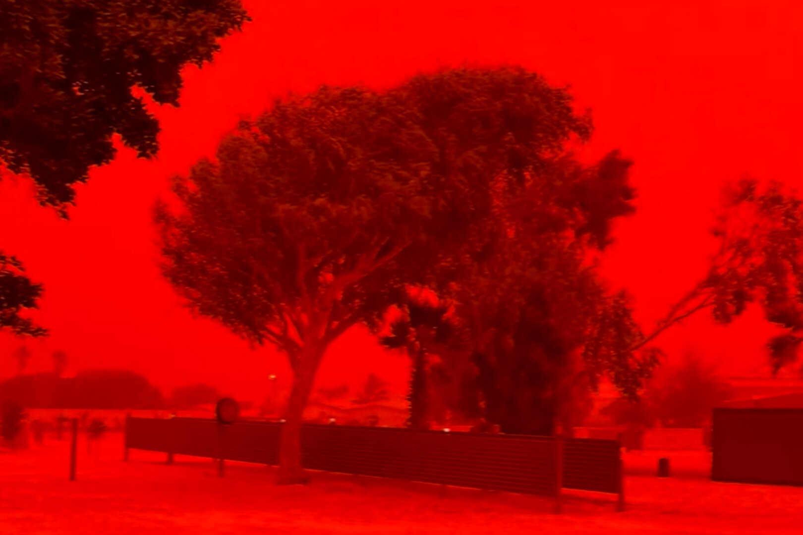 Australian Sky Turns an Apocalyptic Blood Red