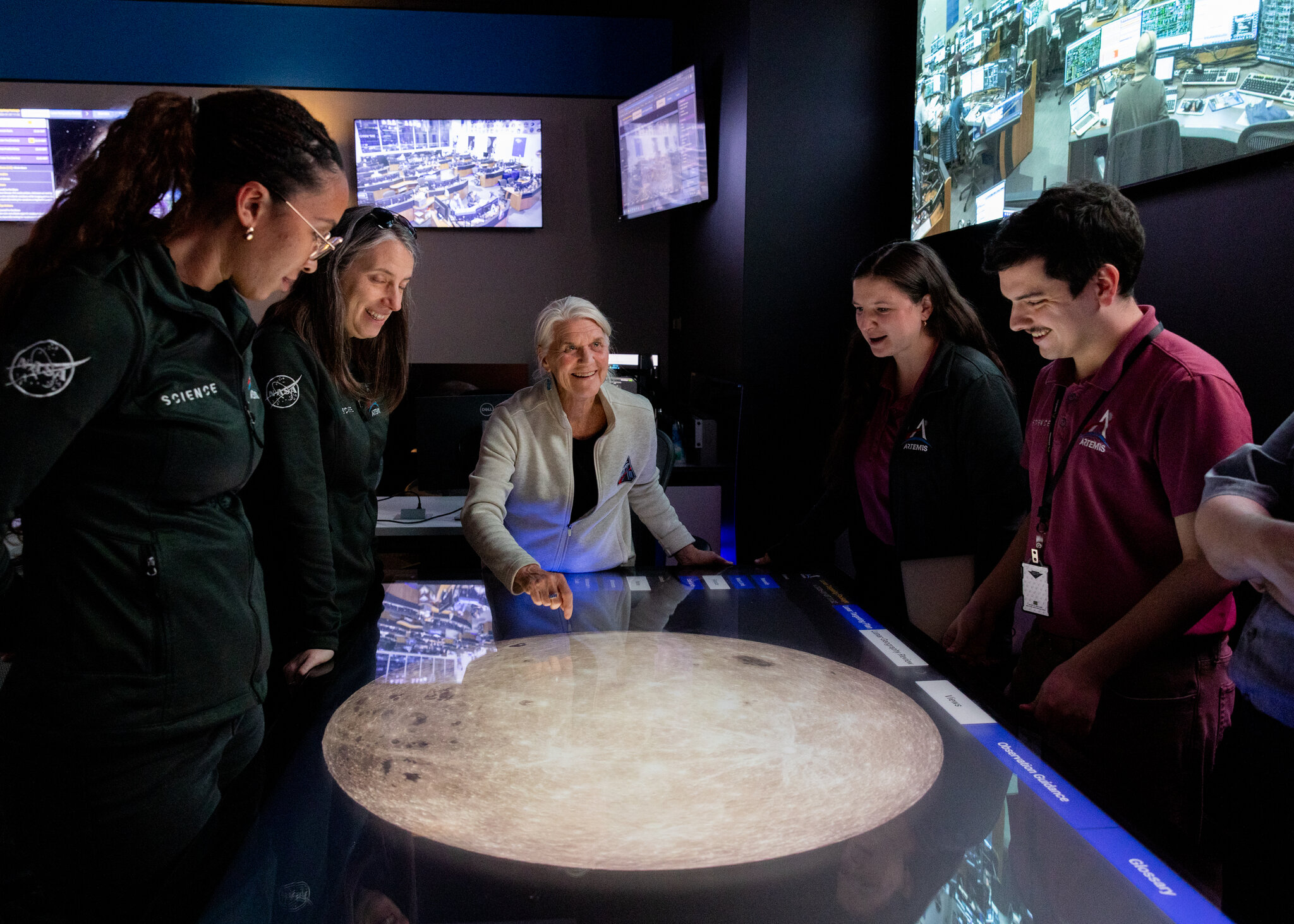 Human eyes are seeing the far side of the moon for the first time in a long time.