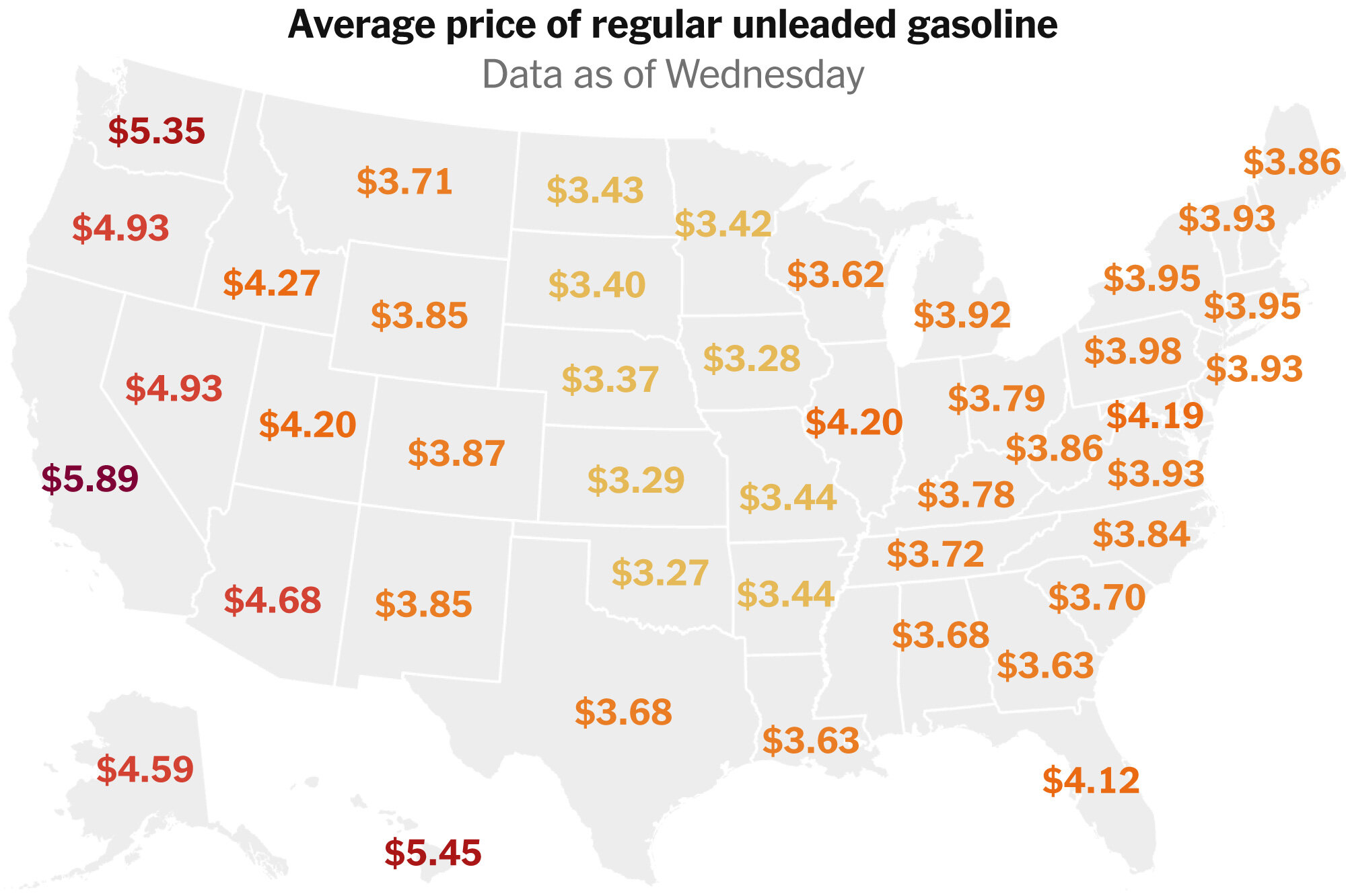 How High Are Gas Prices Where You Live?