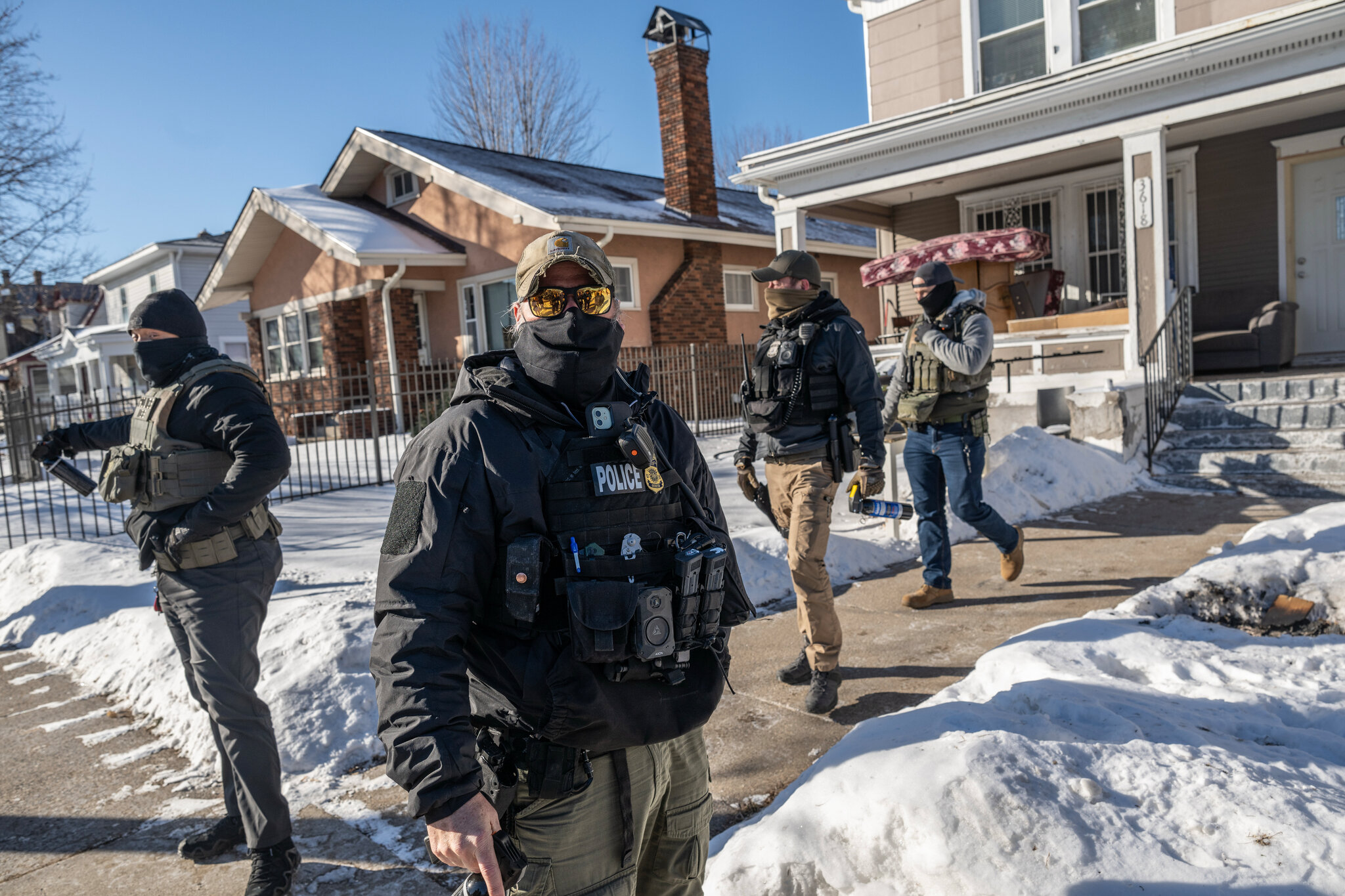 Lawsuit Challenges Warrantless Searches and Forced Entries by ICE