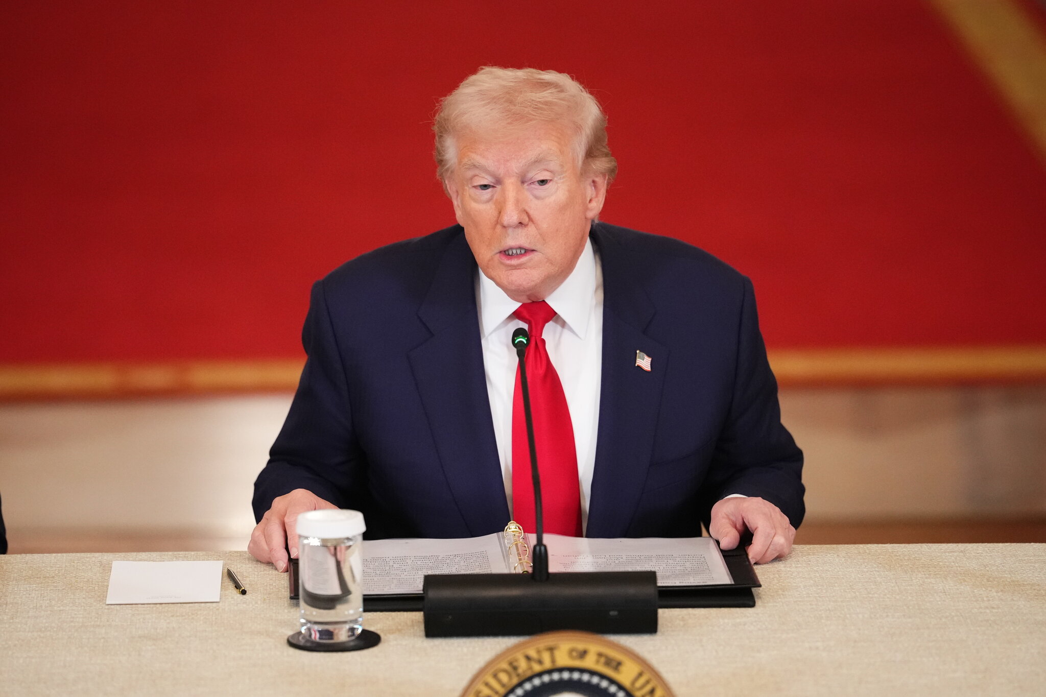 Trump Maintains That U.S. Has Ample Weapons as Iran War Depletes Stocks