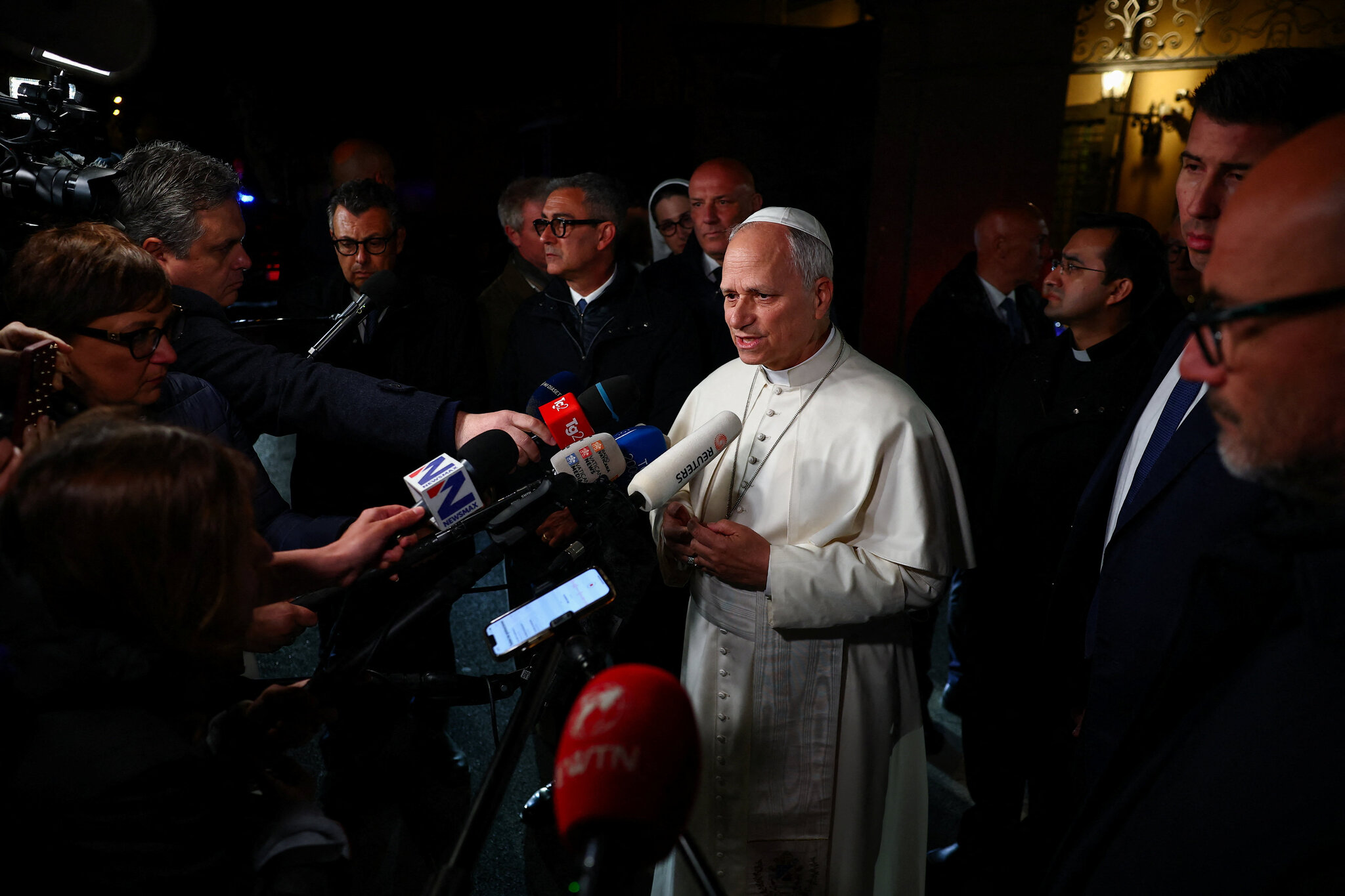 Hours Before News of Cease-Fire, Pope Leo XIV Issues Strong Rebuke of Trump