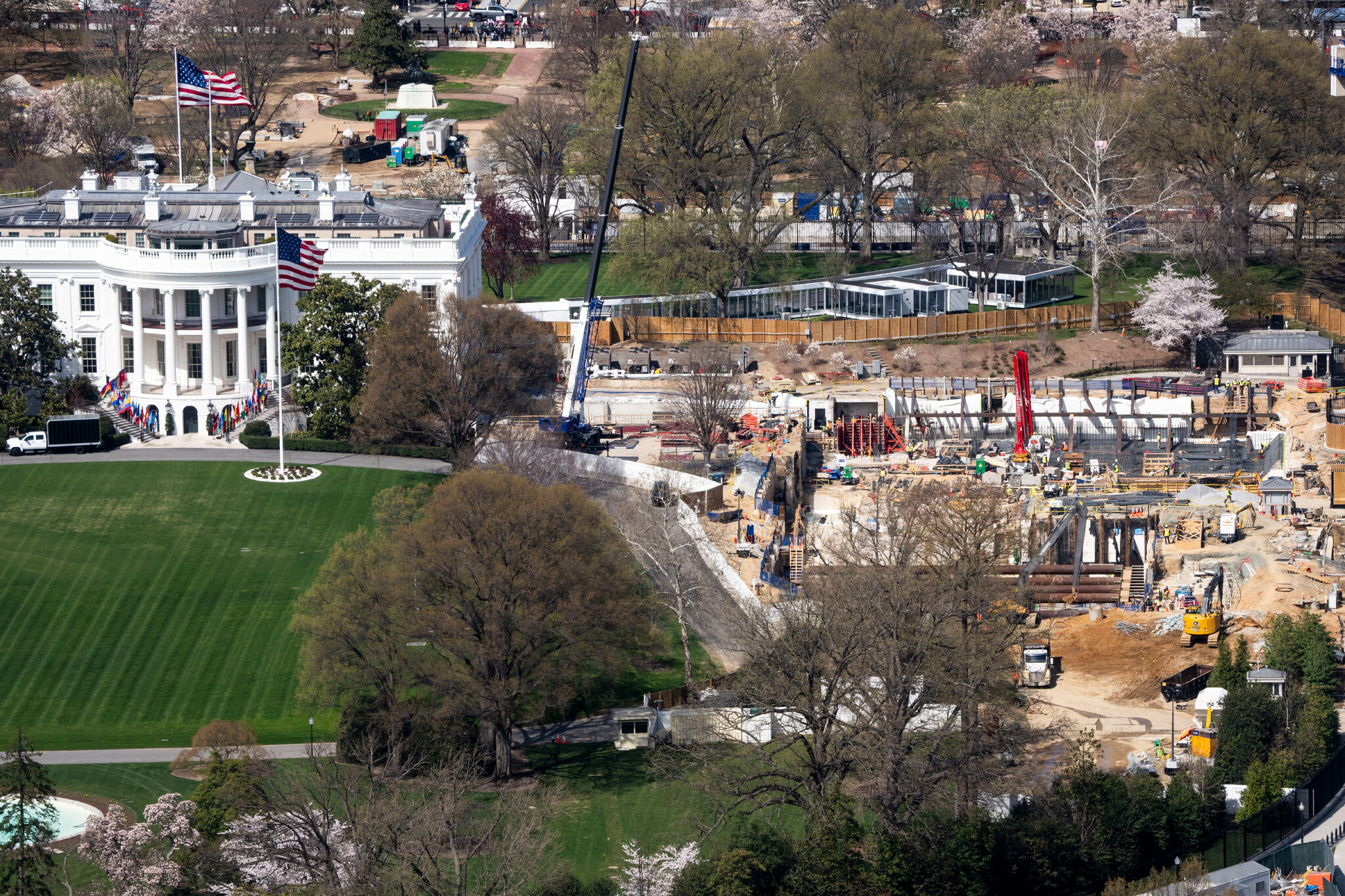 After Security Scare, Trump Demands Approval for His White House Ballroom