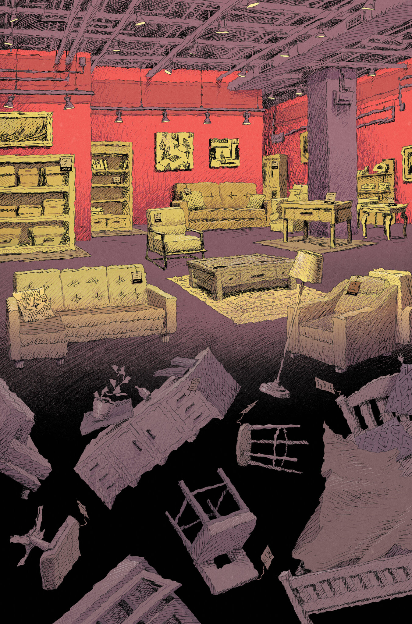 America’s Furniture Stores Struggle to Survive a Frozen Housing Market