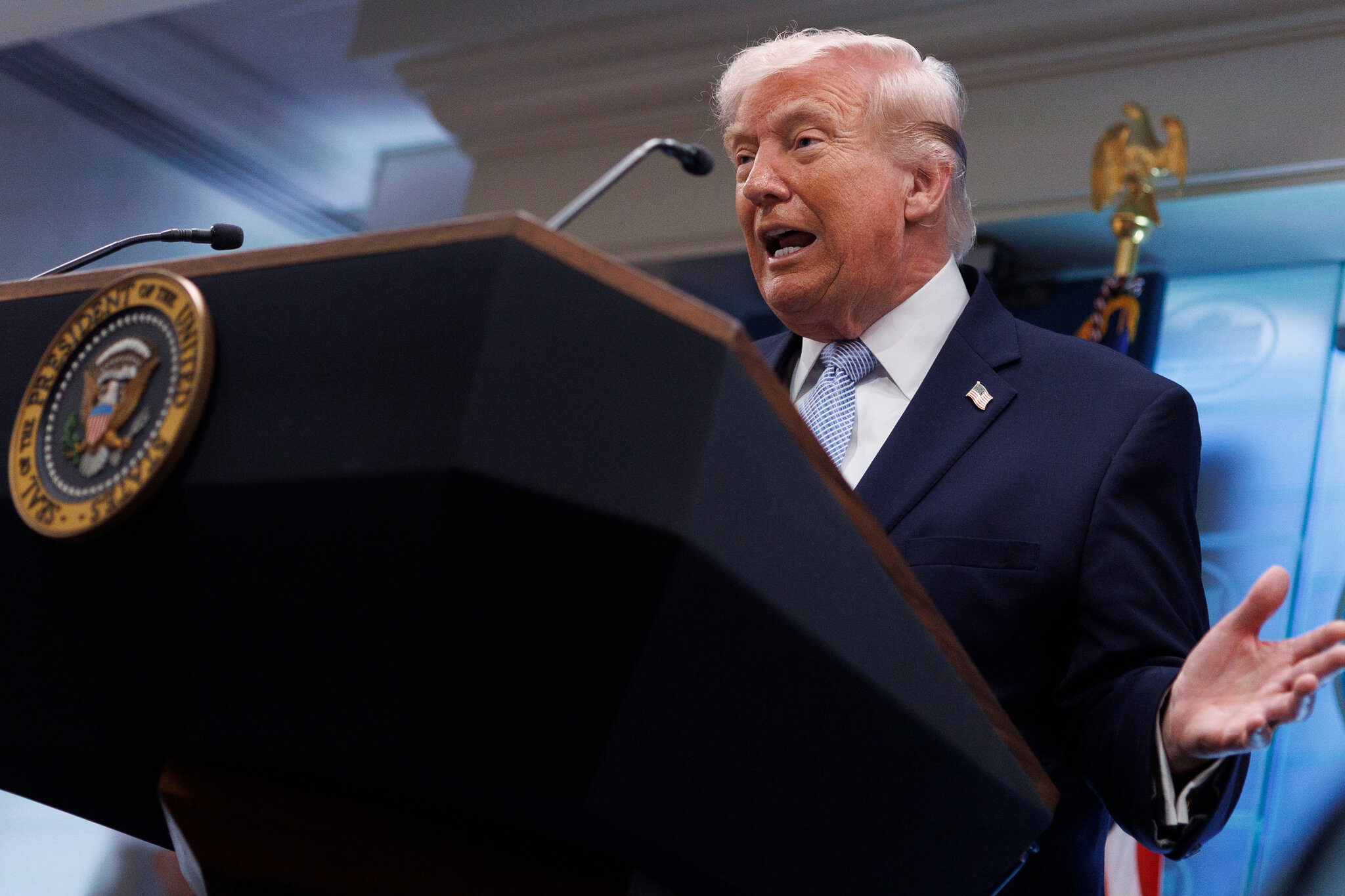 Trump Shares Video of Graphic Attack and Rails Against Haitians