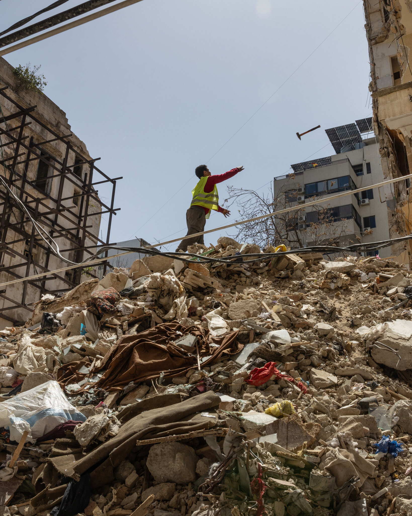 Israel and Lebanon Talk, but Fighting Continues