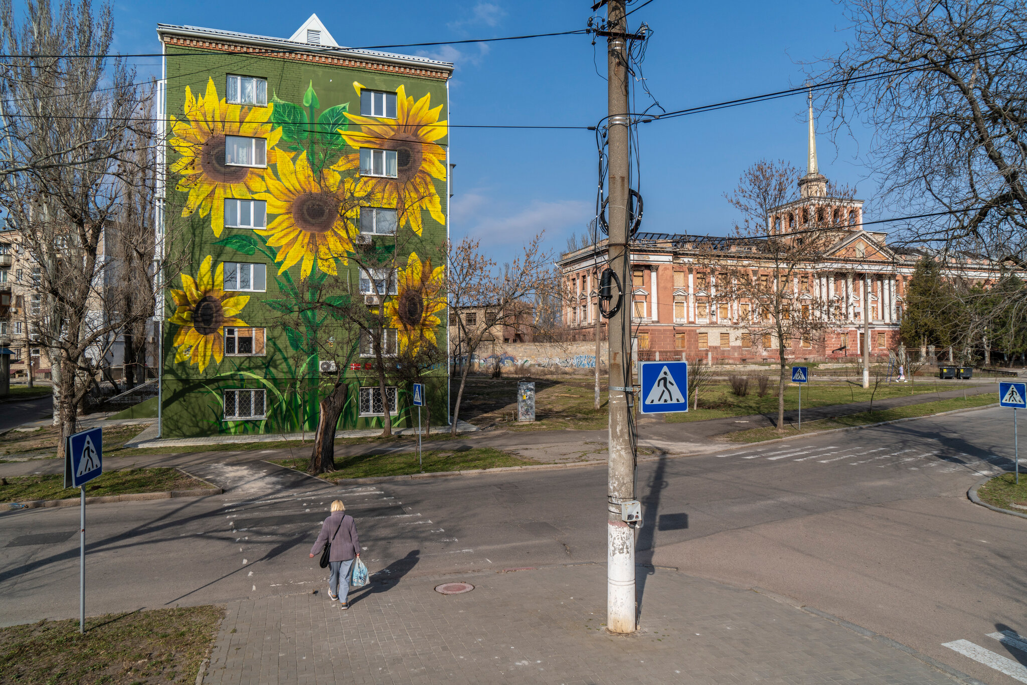 Adopted by Denmark, a Bombed-Out Ukrainian City Is Given New Life