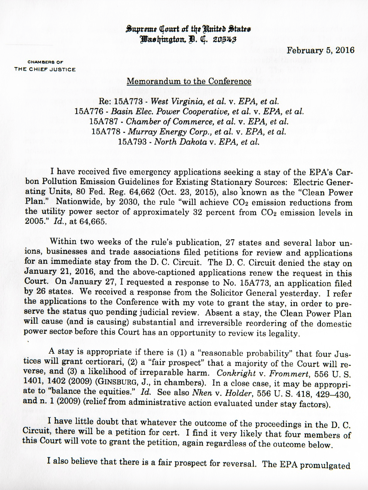 Read the Supreme Court’s Shadow Papers