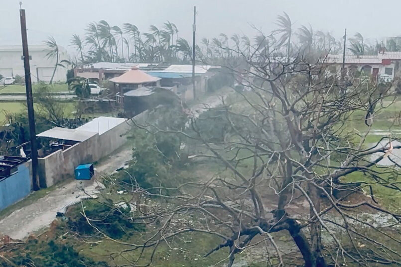 Super Typhoon Slams Northern Mariana Islands, Causing Widespread Damage