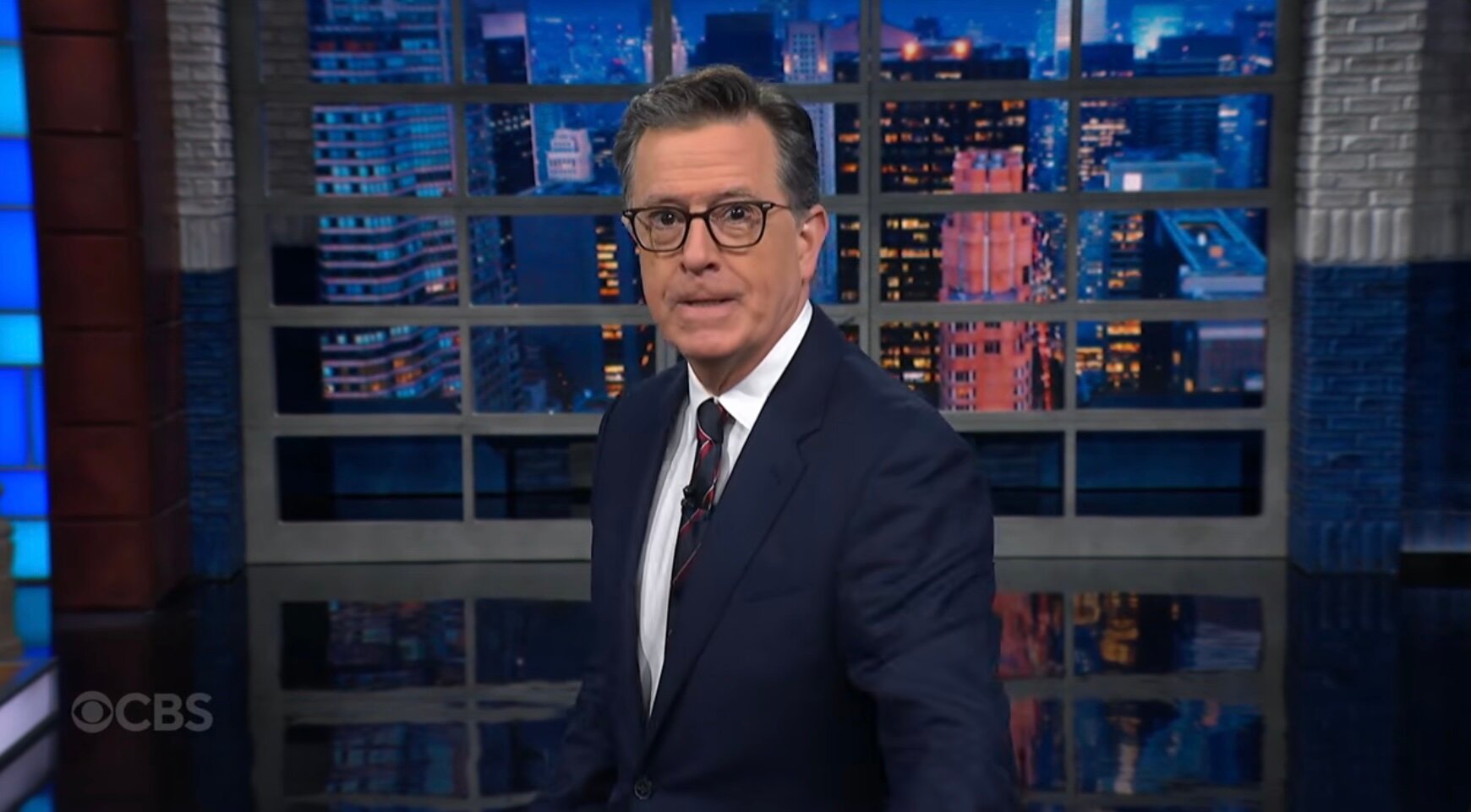Stephen Colbert Wants the Vice President to Lay Off the Pope