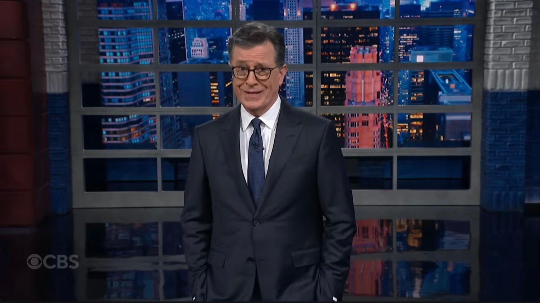 Stephen Colbert Delights in Trump’s ‘Ongoing Papal Feud’