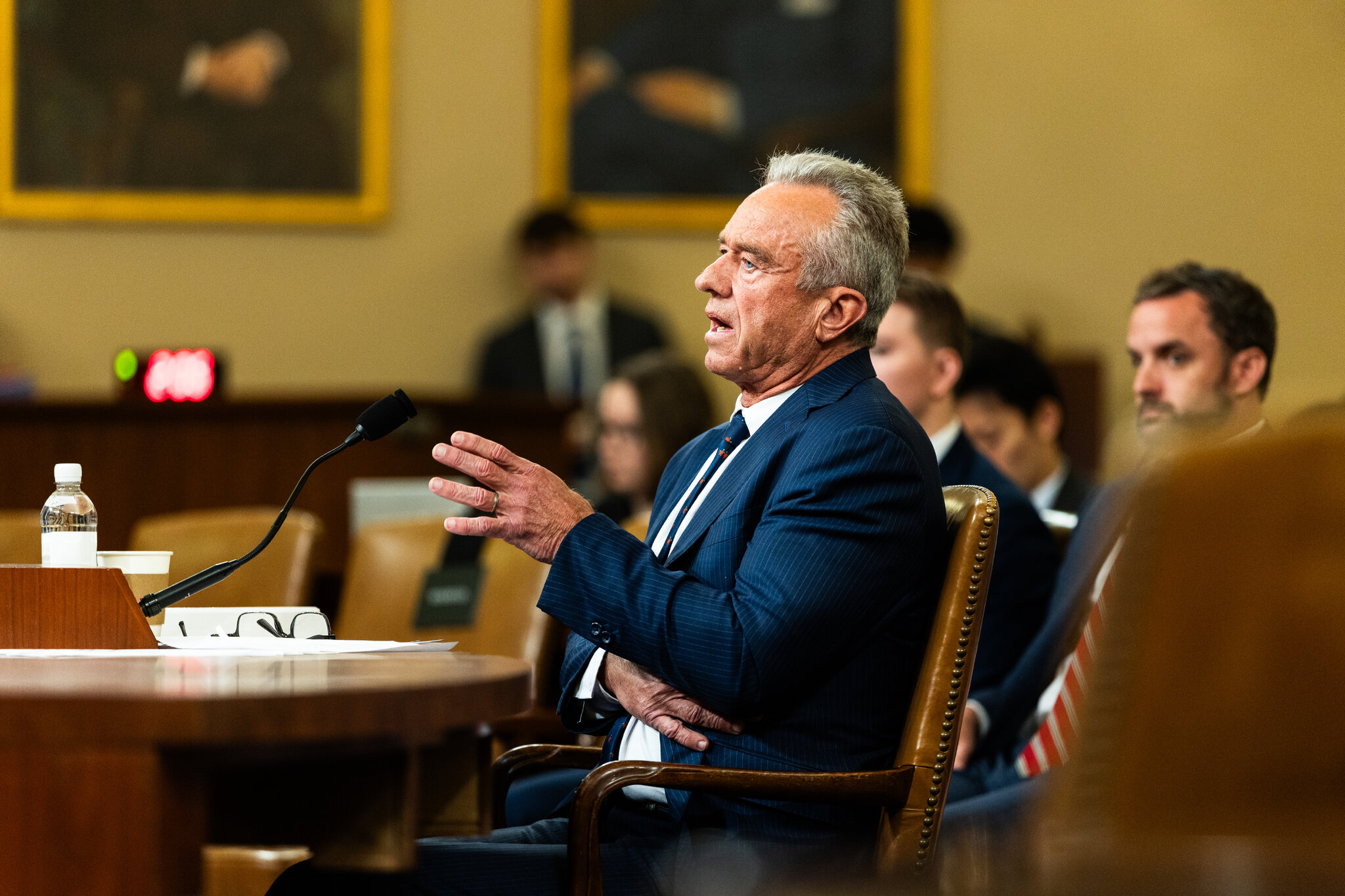 With Vaccines Widely Popular, Kennedy Changes Tone, but Maybe Not His Plans