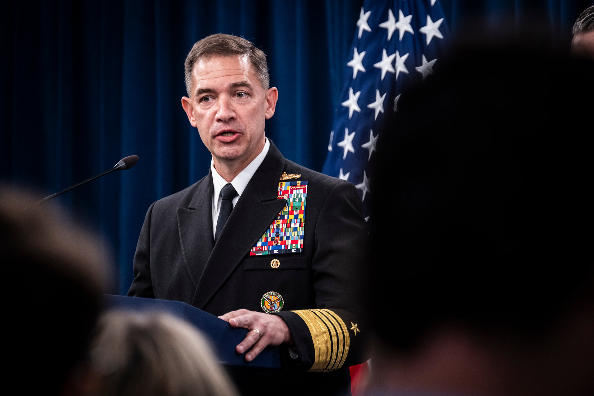 The U.S. military blockade on ships entering or leaving Iran will continue until Trump ends it.