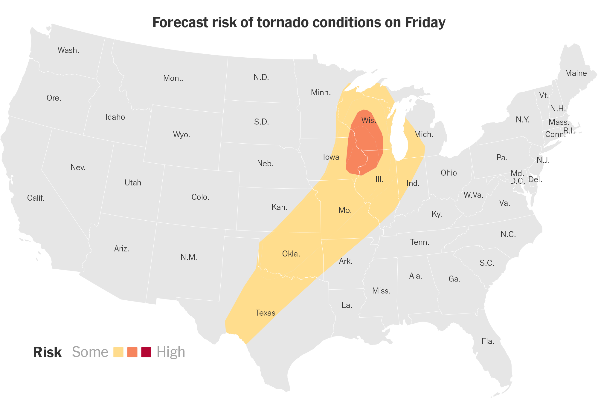 Tornadoes Reported Across the Midwest as Powerful Storms Slam the Region