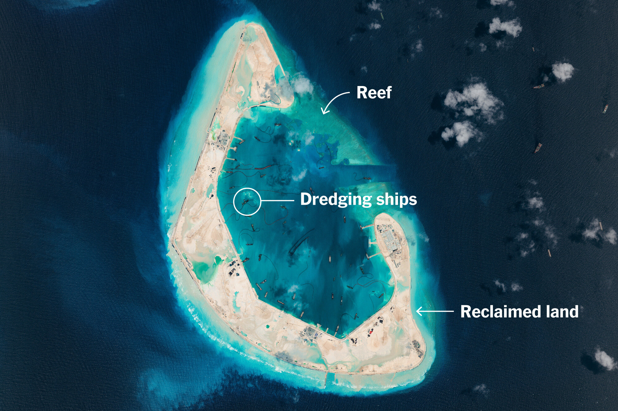 How China Is Building Its Next Outpost at Sea